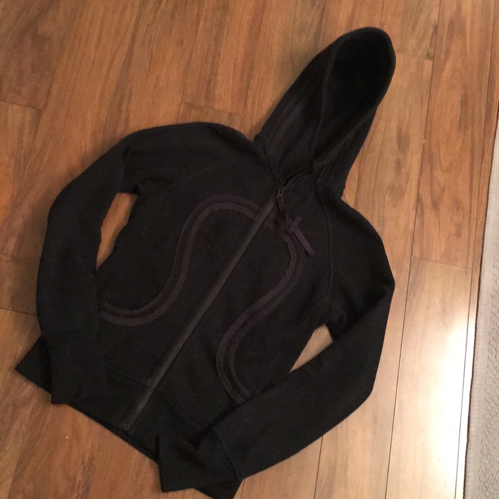 Black Lululemon special edition scuba hoodie